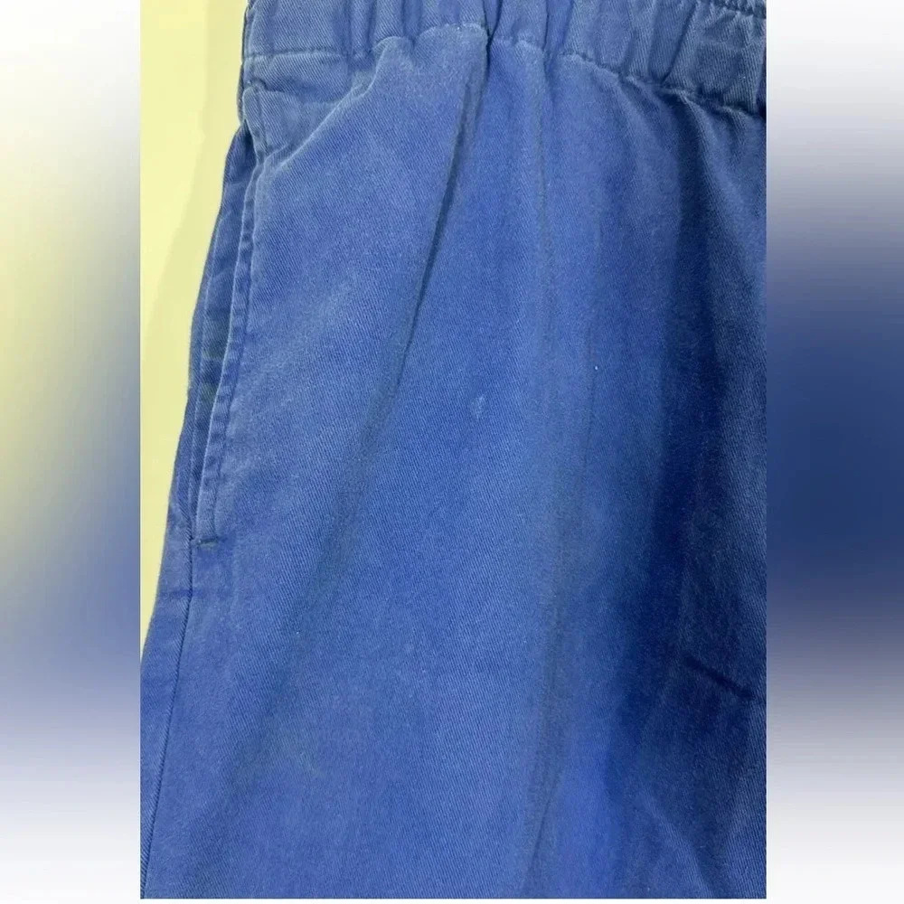 NWT VTG Polo Ralph Lauren Blue Walking Pants Fly Zip Golf Made in USA Sz L - Picture 4 of 13